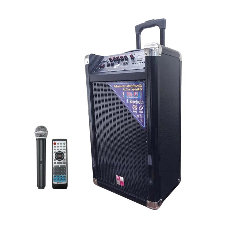 Micrologic ML-4070 BT Rechargeble Bluetooth Trolly Speaker