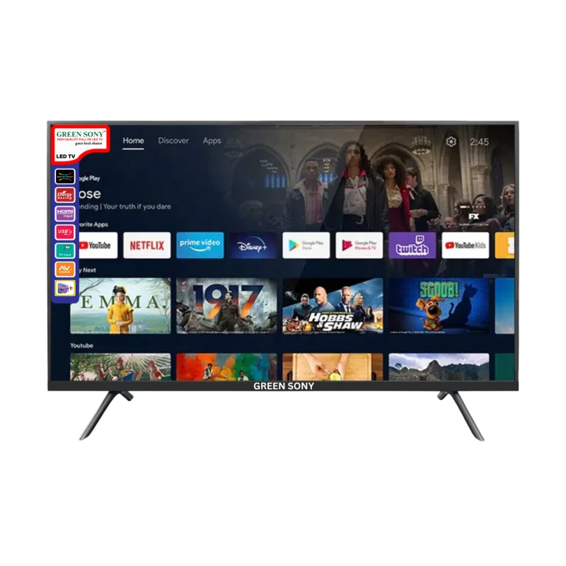GREEN SONY 24″ SMART TV-1GB : 24GS02DS