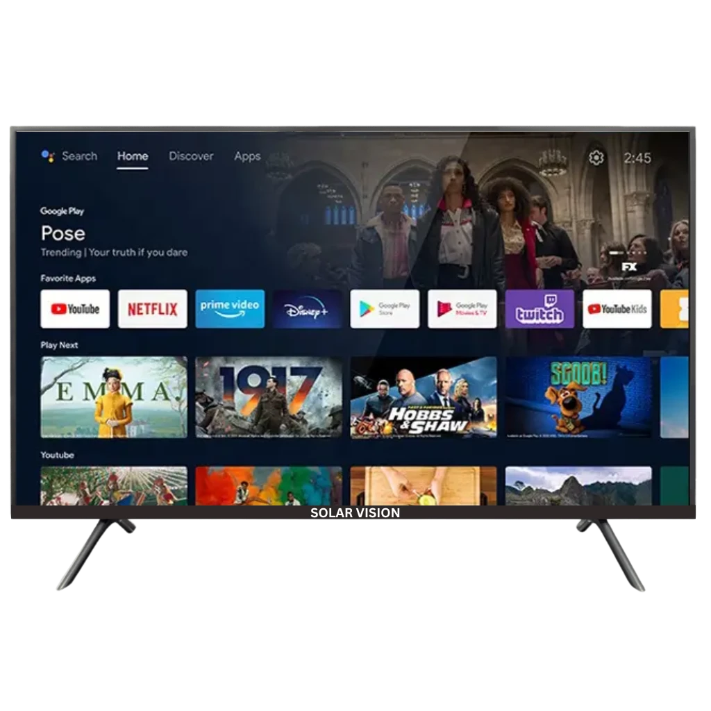 SOLARVISION 32″ SMART VOICE TV-2GB : SE32U9GSVRC